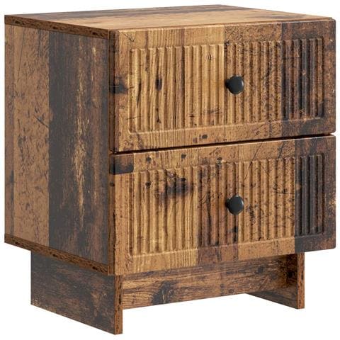 Armadio da Notte con cassetto Legno antico 43 x 34,5 x 47,5 cm - Foto 1