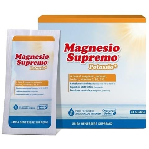 Magnesio Supremo Potassio+ 24 Bustine - Foto 1
