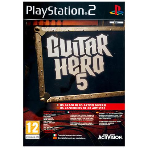 PS2 - Guitar Hero 5 - Foto 2