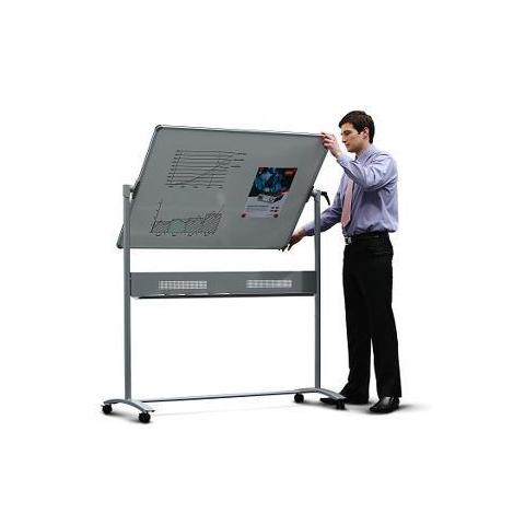 Lavagna bianca magn. mobile acciaio 1500x1200 mm - Foto 2