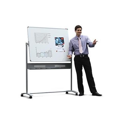 Lavagna bianca magn. mobile acciaio 1500x1200 mm - Foto 7