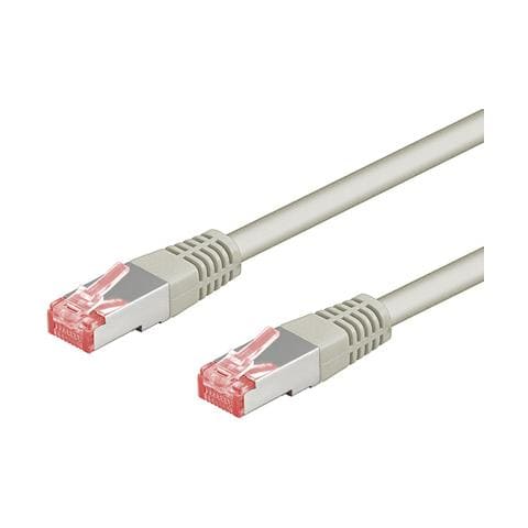 ICOC U6AG-100 - Cavo di rete Patch in Rame Cat. 6A Grigio UTP 10 mt - Foto 1