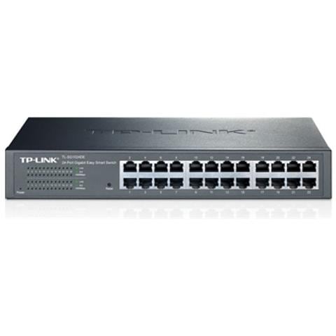 Switch TL-SG1024DE Gestito L2 RJ-45 Gigabit Ethernet (10/100/1000) 10BASE-T, 100BASE-TX, 1000BASE-T Nero - Foto 4