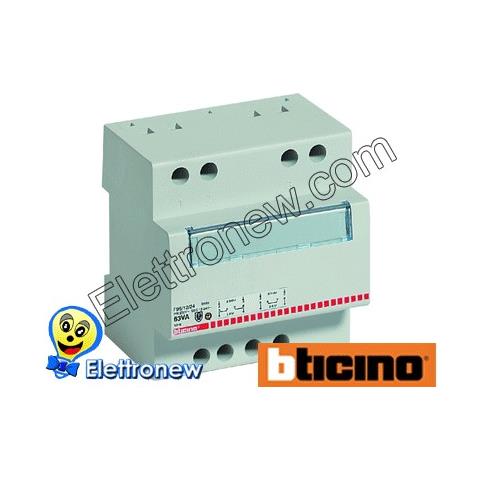 F91/12/24 - Btdin - Trasformatore 230/12/24v Selv 8va - Foto 2