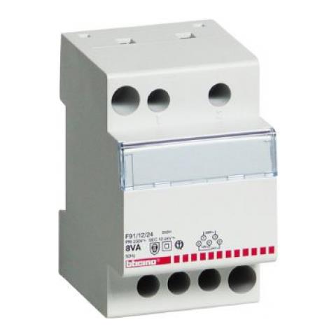 F91/12/24 - Btdin - Trasformatore 230/12/24v Selv 8va - Foto 4