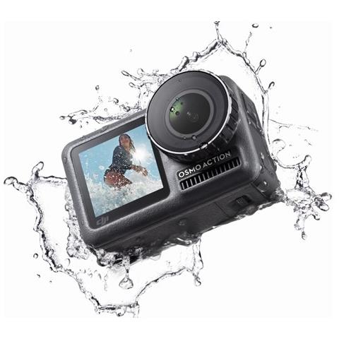 Action Cam Osmo Action Sensore CMOS 12 Mpx Video 4K HDR Wi-Fi Impermeabile Colore Antracite - Foto 8