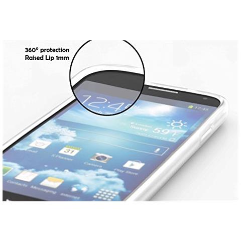 Custodia Compatibile Con Lg L7 Ii (2.gen 2.sim) In Argento - Coperchio Protettivo In Silicone Tpu Flessibile Con Design Spazzolato - Foto 2