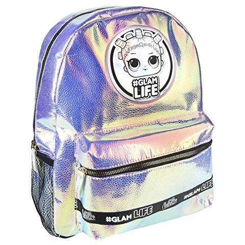 Mochila Casual Moda Lol Zaino, 36 Cm, Viola (morado)  - Foto 1