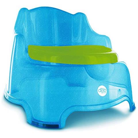 Dbb Remond Poltrona Ha Vaso, 3 In 1, Con Fiocco, Colorato Traslucido Blu - Foto 1