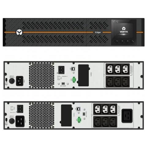 Gruppo di Continuità UPS Liebert UPS Edge Line Interactive 2200VA / 1980W 1 Presa AC - Foto 3