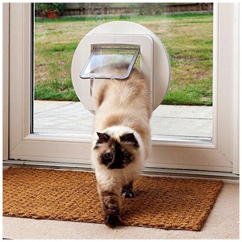 Sureflap Pet Porta Adattatore Di Montaggio - Bianco - Foto 4