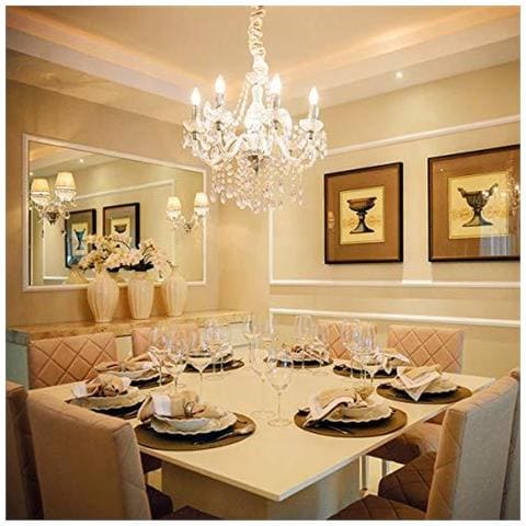 Luce E14 Lampadine d Piccola Vite Ses Candela Lampadine Da 40w Lampadina Incandescente Equivante 5.5w 470lm Bianco Caldo 2700k Per Lampadari Soffitto Light Fittings Confezione Da 6 - Foto 4