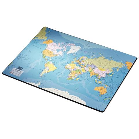 Sottomano da Scrivania Europost Mappa del Mondo 40x53 cm - Foto 1