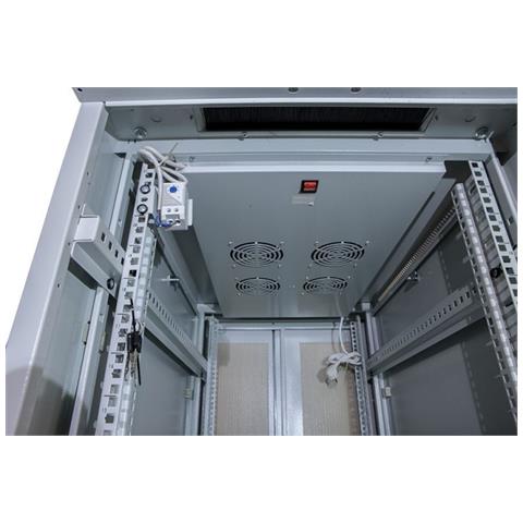 113998 Libera installazione 22U Grigio rack - Foto 8