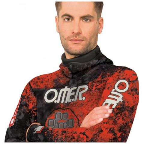 Omer Red Stone Giacca 7mm Xxxl Mimetico Rosso - Foto 2