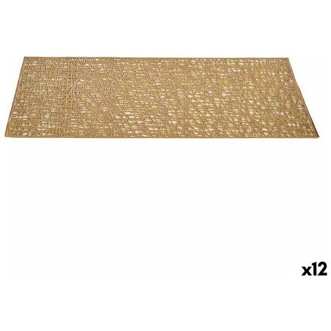 Sottopentola Dorato Plastica (45 X 0,01 X 30 Cm) (12 Unità) - Foto 1