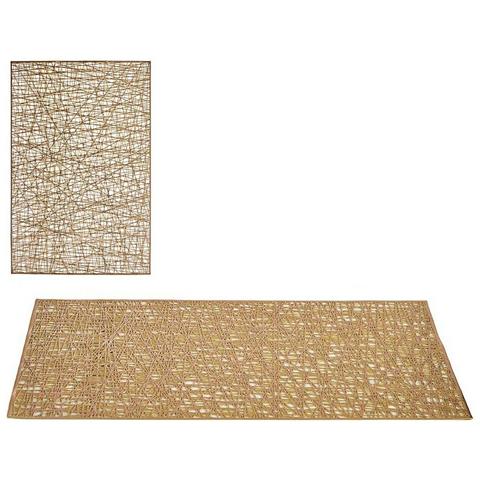 Sottopentola Dorato Plastica (45 X 0,01 X 30 Cm) (12 Unità) - Foto 2