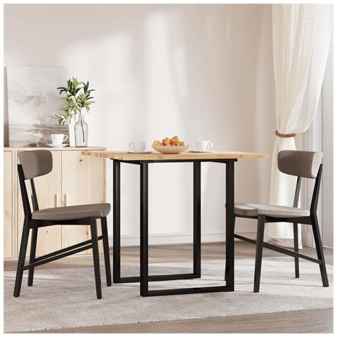 Piano Tavolo Quadrato 80x80x2 Cm In Legno Massello Di Acacia - Foto 3