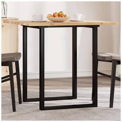 Piano Tavolo Quadrato 80x80x2 Cm In Legno Massello Di Acacia - Foto 1