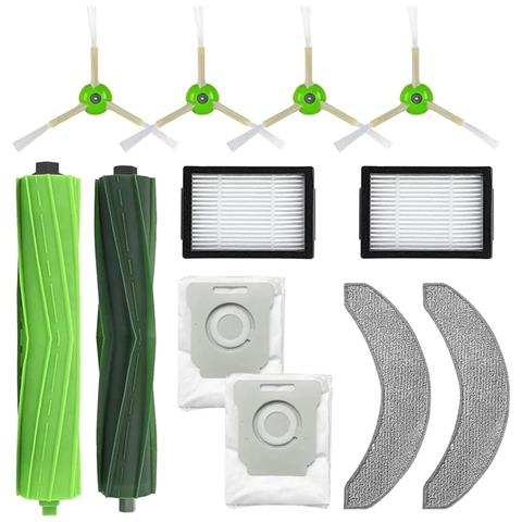 10 Accessori Di Ricambio Per Irobot Roomba J7 / J7+, 2 Spazzole A Rullo, 2 Filtri, 4 Spazzole Laterali, 2 Panni Per Il Lavaggio, 2 Sacchetti Per La Polvere - Foto 1
