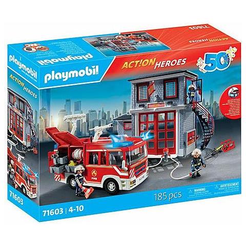 Action Feuerwehr-megaset - Aktion /abenteuer - 4 Jahr (e) - Mehrfarbig (71603) - Foto 2