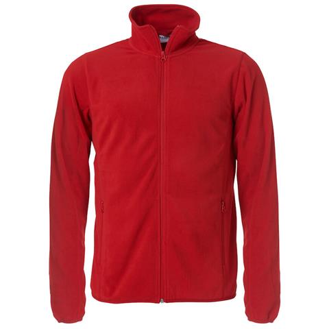 Basic Micro Fleece Jacket Rosso Xs - Foto 1
