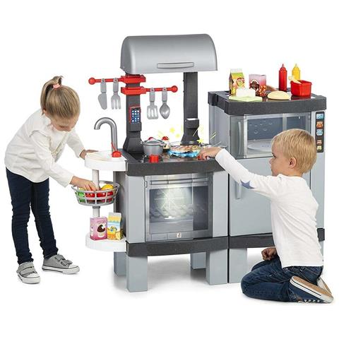 Cucina Giocattolo con Barbecue per Bambini Luci e Suoni e Alimenti Cambio Colore - Foto 2
