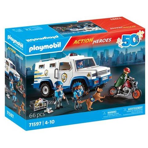 Furgone Portavalori Playmobil 71597 City Action - Foto 1