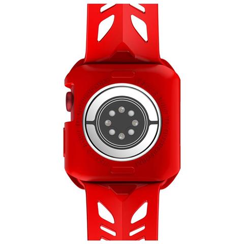 Cinturino Per Apple Watch 42-44 Mm Spectrum, Rosso - Foto 2