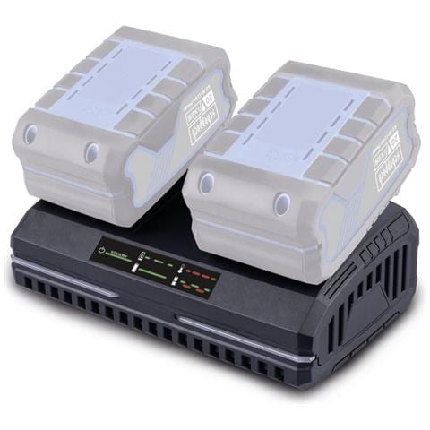 Doppio Caricabatteria Rapido 20v Per Batterie Serie Ixes Sdbc4.5a - Foto 3