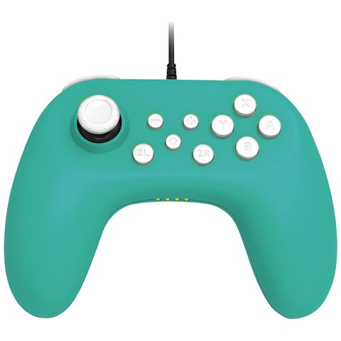 Controller Cablato Dobe Compatibile Con Switch. Dotato Di Funzioni Di Vibrazione Del Motore E Indicatore Canale Di Collegamento 10x5x7 Cm. Colore Verde - Foto 1