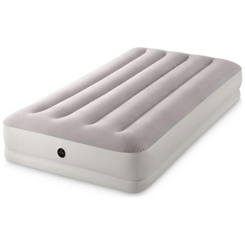 Set Materassino Gonfiabile - 191x99x30 Cm - Grigio - Include Accessori Coordinati Cb15 - Foto 2