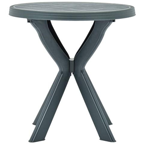 Tavolo Da Bistrot Verde Ø70 Cm In Plastica - Foto 1
