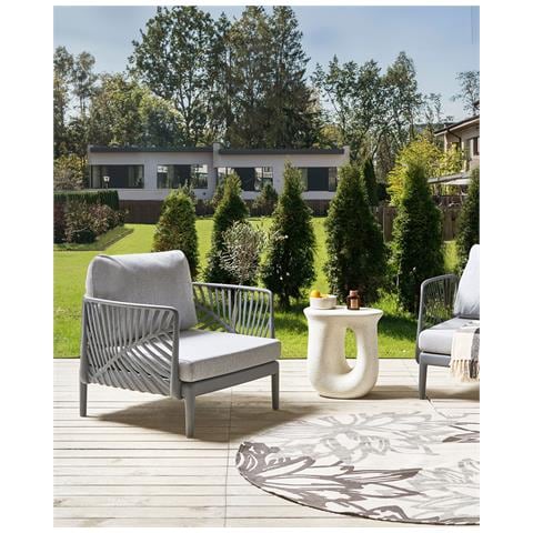Poltrona Da Giardino Saturnia Grigio - Foto 1