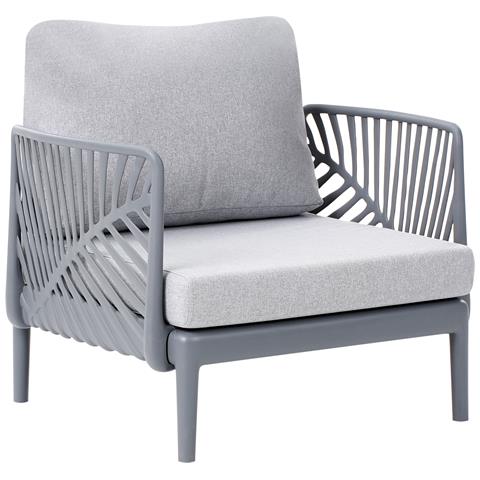 Poltrona Da Giardino Saturnia Grigio - Foto 2