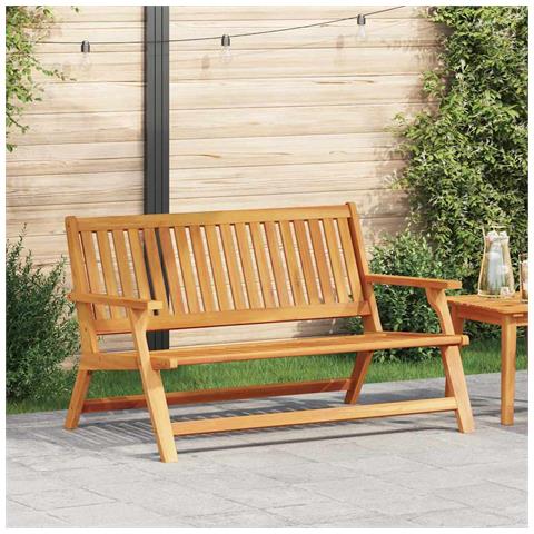 Set da pranzo per esterni Marrone Legno di Acacia Massello - Foto 2