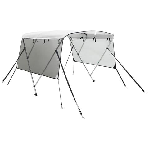 Bimini di Prua Pareti Laterali Rete 3 Archi 183x(137-152)x137cm - Foto 1