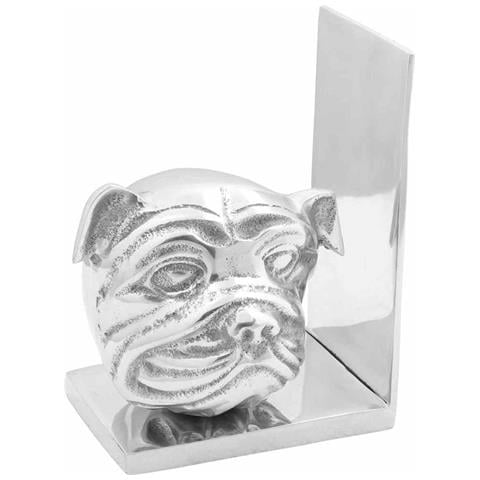 Fermalibri 2 pcs Argento 8 x 12 x 16.5 cm Alluminio - Foto 1