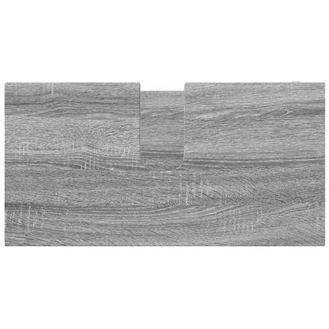 Set di mobili per il bagno con cassetto 4 pcs Grigio Sonoma - Foto 9