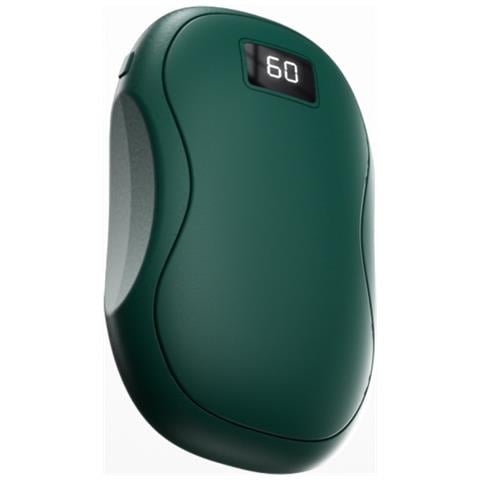 Mini Scaldamani Digitale Con Display - Ricaricabile, Scaldamani Portatile Da Tasca Con 3 Livelli Di Temperatura Green - Foto 1