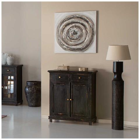 Quadro In Rilievo Dipinto A Mano 80x80x3h - Foto 2