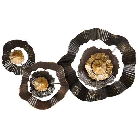 Pannello Decorativo In Metallo 90,8x50,8x7,0h - Foto 1