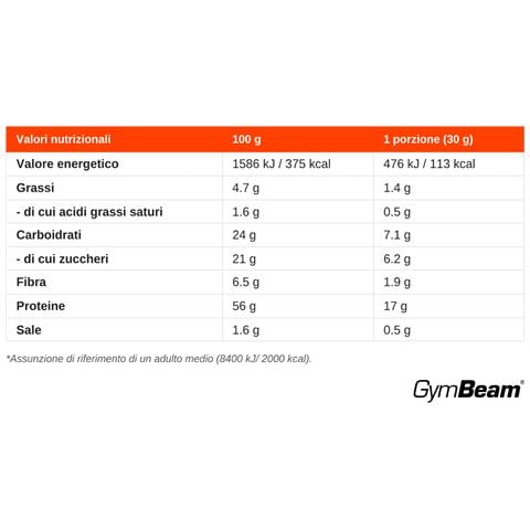 Proteine vegetali Vegane BIO senza lattosio 600 g Banana - Fragola - Foto 2