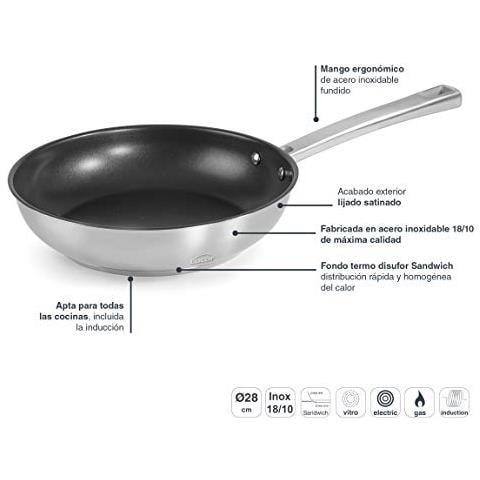 45320 - Padella Foodie con rivestimento antiaderente Quantanium, rivestimento antiaderente a triplo strato - Foto 3