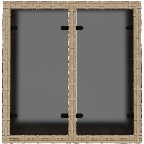 Set di divani 8 pz Beige e Bianco Crema - Foto 10