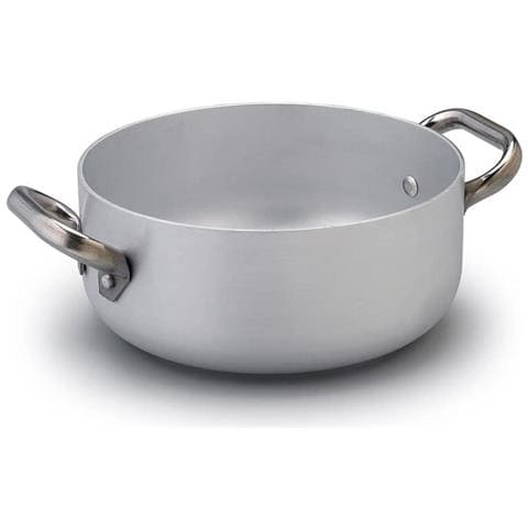 Casseruola 2 Maniglie ad Induzione Diametro 28 cm - Linea Alluminio Induzione 8 mm - Foto 4