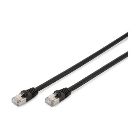 Cavo Rete S-Ftp Cat. 6 Doppia Schermatura Colore Nero Mt. 5 Da Esterno - Foto 2