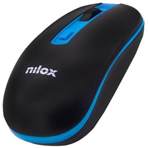 Mouse NXMOWI2003 Ottico 4 Tasti 1600 DPI Colore Nero e Blu - Foto 1