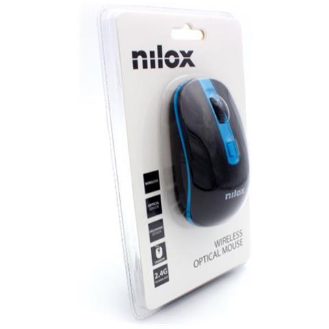 Mouse NXMOWI2003 Ottico 4 Tasti 1600 DPI Colore Nero e Blu - Foto 4