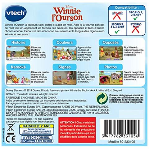 Winnie Gioco Storio [ importato Dalla Francia] - Foto 2